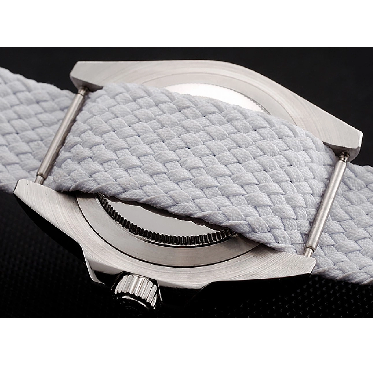 Best AAA Replica Sites White White Bamford Bracelet Submariner 1453867 Rolex Dial Fabric 0819